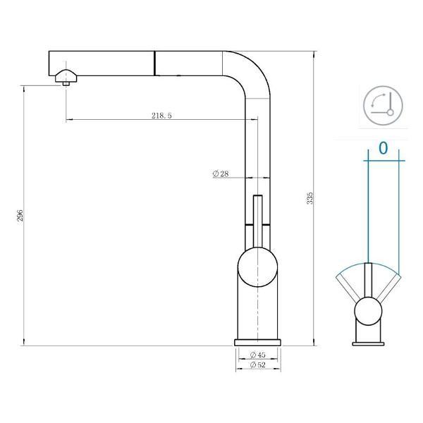 Смеситель Grandex Aqua 9020962