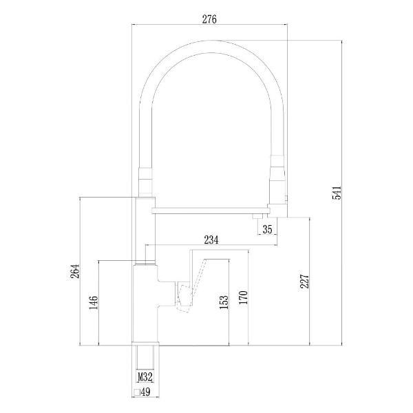 Смеситель Savol S-L1808Q-12