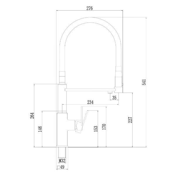 Смеситель Savol S-L1808Q-01