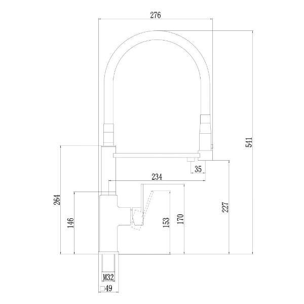 Смеситель Savol S-L1808C-01