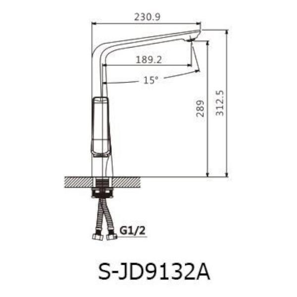 Смеситель Savol S-JD9132AH