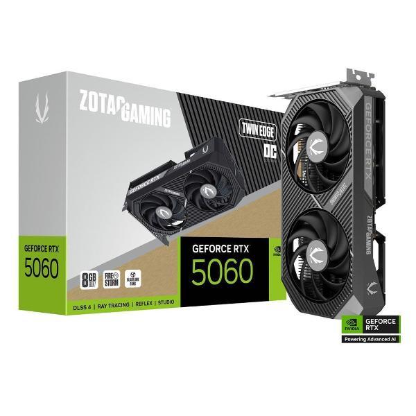 Видеокарта Zotac RTX5060 TWIN EDGE OC 8GB GDDR7