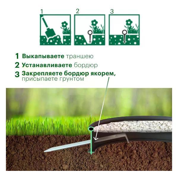 Колышки и скобы садовые Дружба KRB30ZN