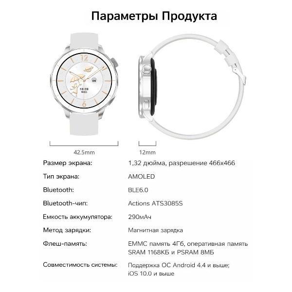 Смарт-часы CheckME Smart CMSHDX2MINISW
