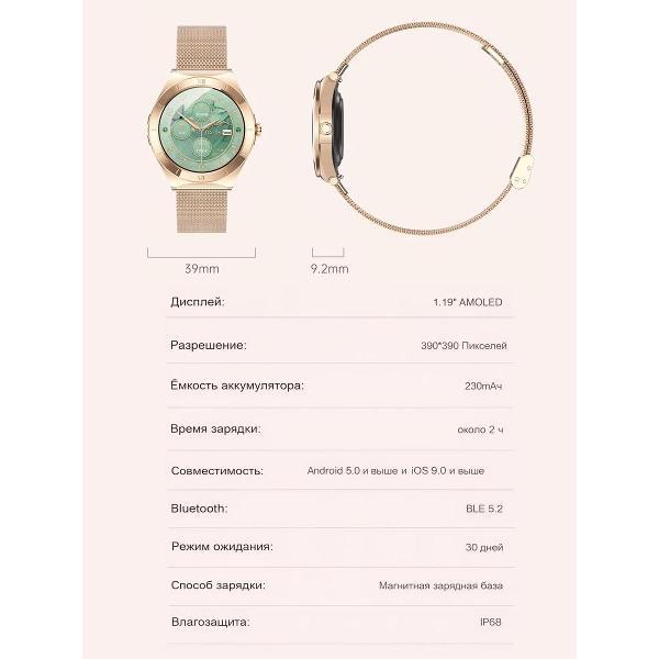 Смарт-часы CheckME Smart CMSKM80GG
