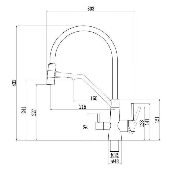 Смеситель Fmark FS1462-H12