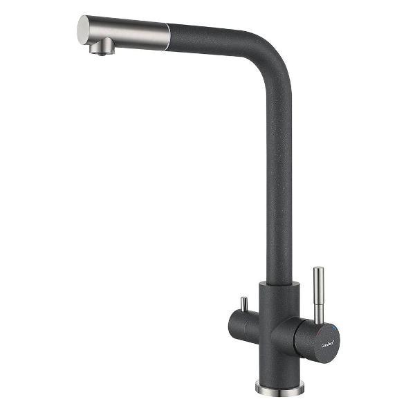 Смеситель GranFest Z-5421 темно-серый