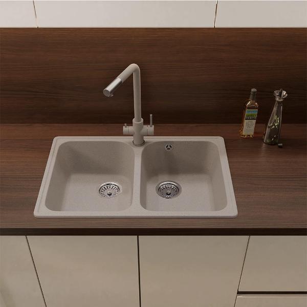 Смеситель GranFest Z-5421 песочный