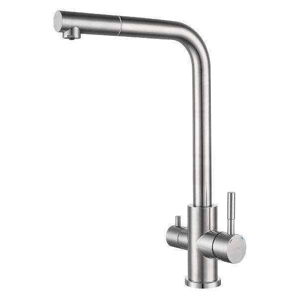 Смеситель GranFest Z-5421 нержавейка