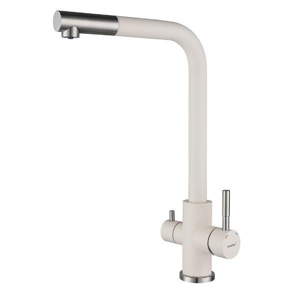 Смеситель GranFest Z-5421 белый