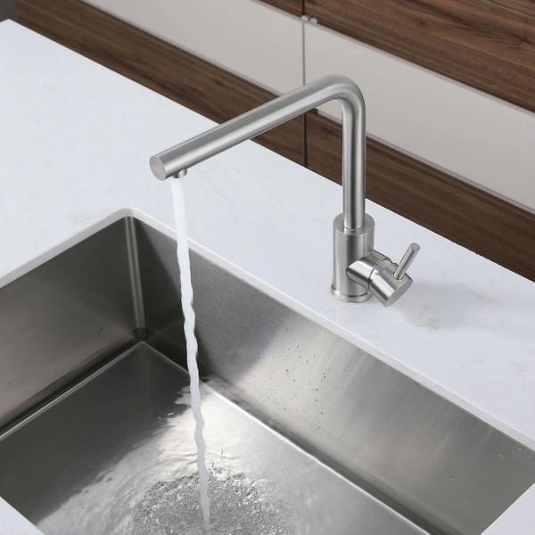 Смеситель GranFest Z-5411 нержавейка