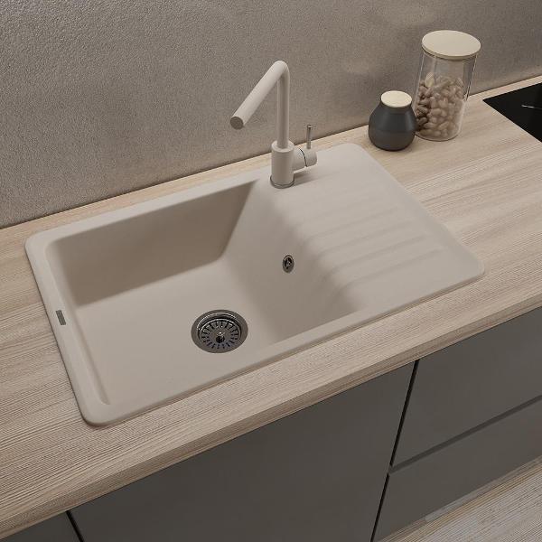 Смеситель GranFest Z-5411 белый