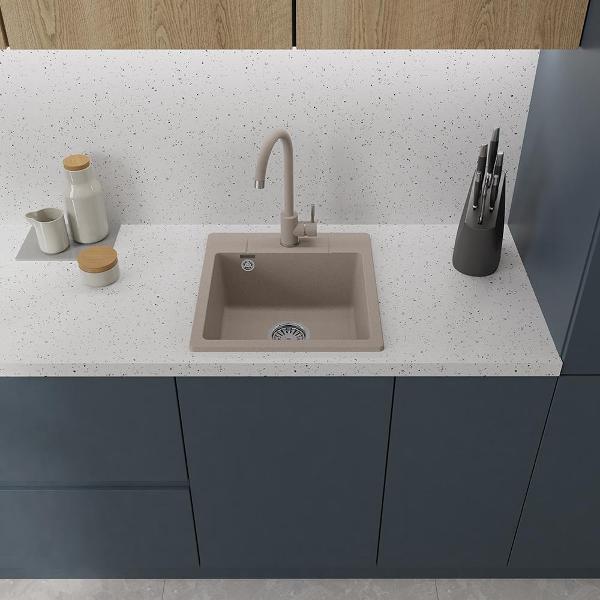 Смеситель GranFest Z-5410 песочный