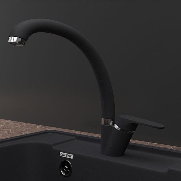 Смеситель GranFest Z-3323 черный