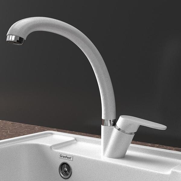 Смеситель GranFest Z-3323 серый