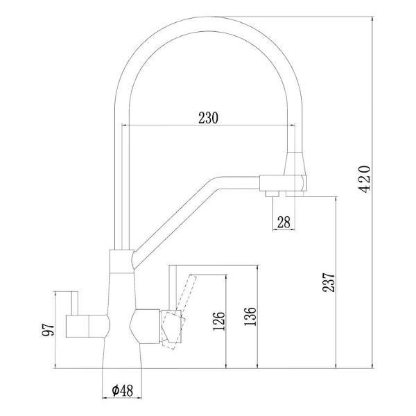 Смеситель Fmark FS0662-Y