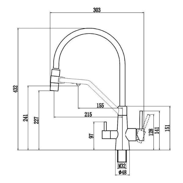 Смеситель Fmark FS1462-H01