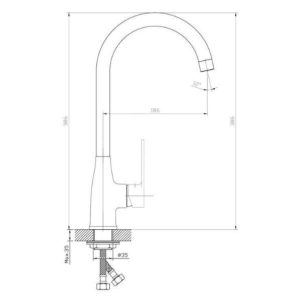 Смеситель ESKO BD 519