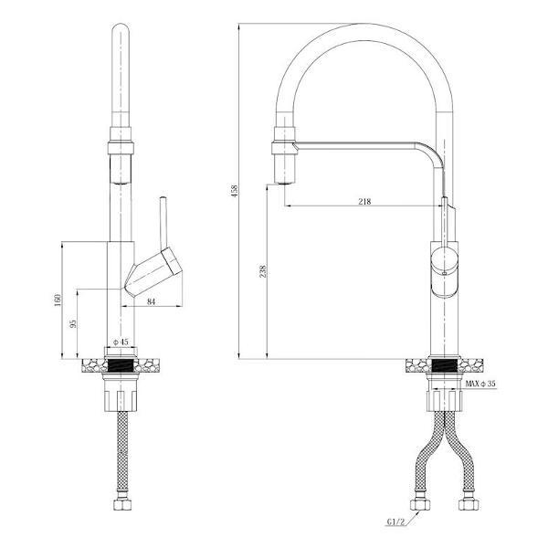 Смеситель ESKO K50GW