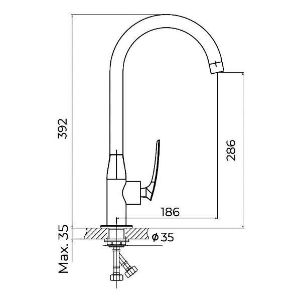 Смеситель KNOTLOR KN-41