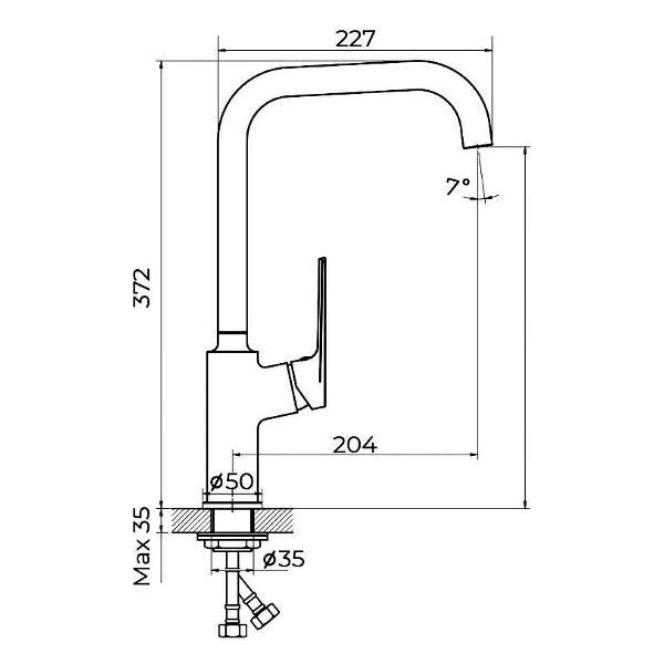 Смеситель KNOTLOR KN-61