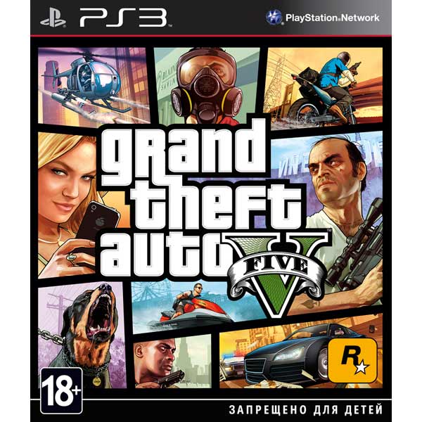 PS3 игра Take-Two GTA V фото