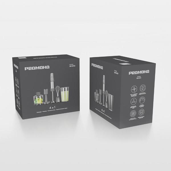 Погружной блендер Redmond BH400 Grey