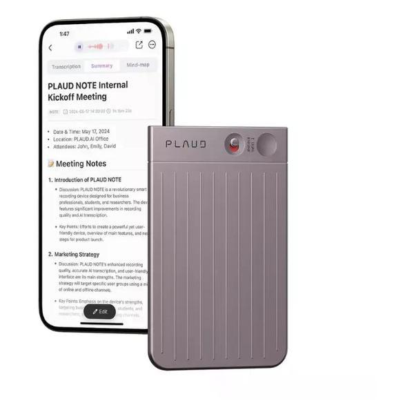 Диктофон Plaud Note сияющая звезда