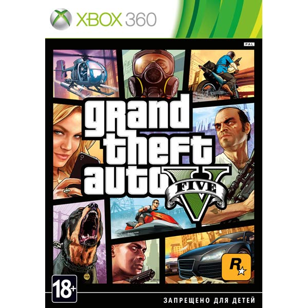 Видеоигра для Xbox 360 Take-Two GTA V фото