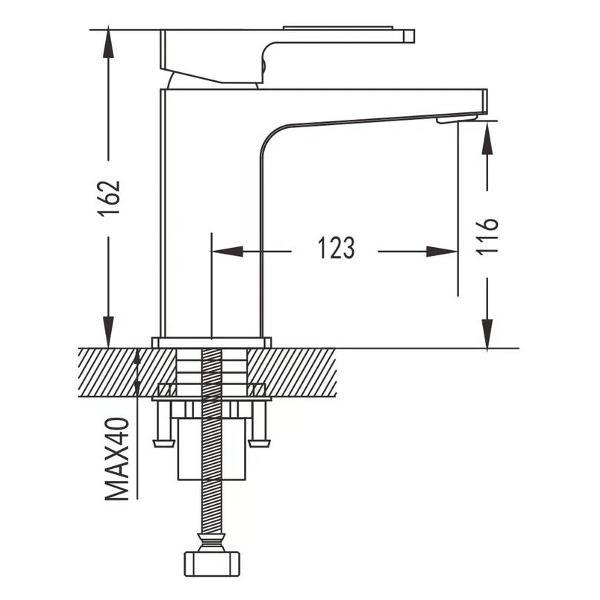 Смеситель Shevanik S9001H