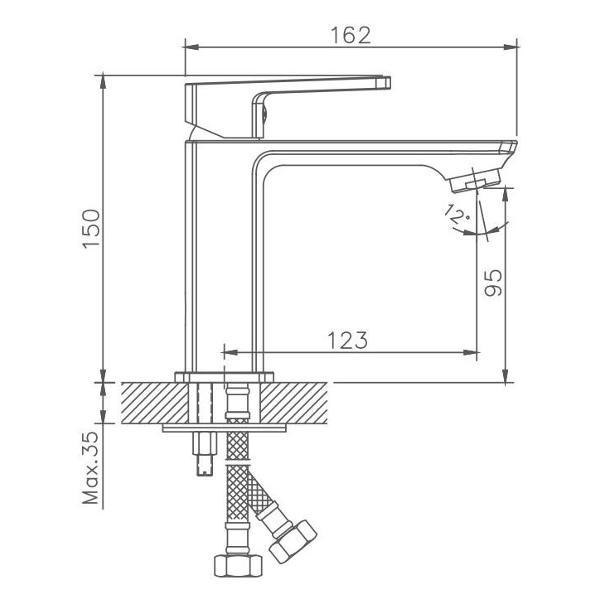 Смеситель Haiba HB10176