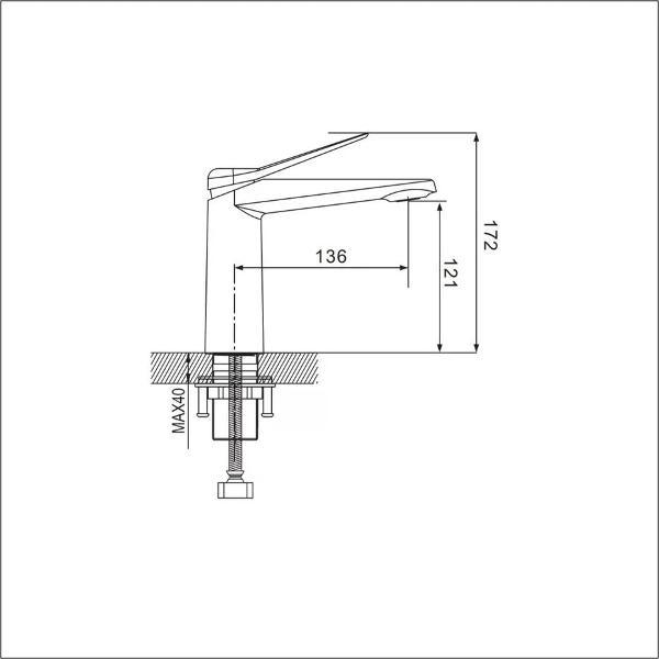 Смеситель Shevanik S8401H