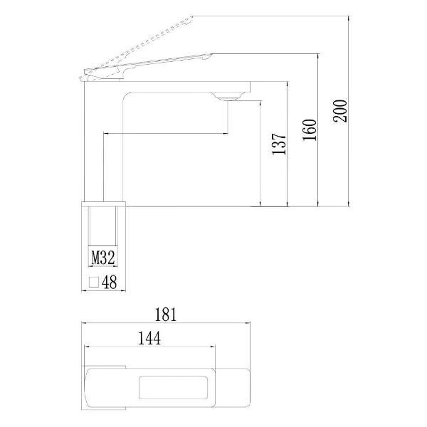 Смеситель Savol S-009001A