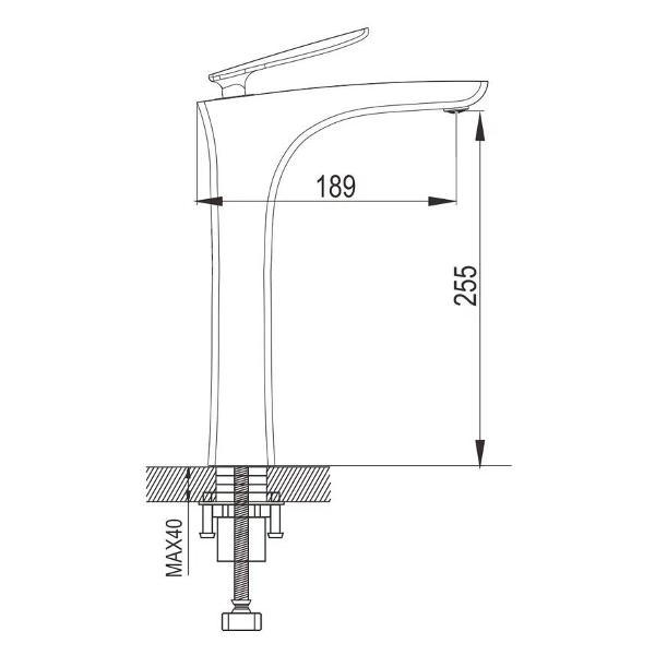 Смеситель Rose R2711