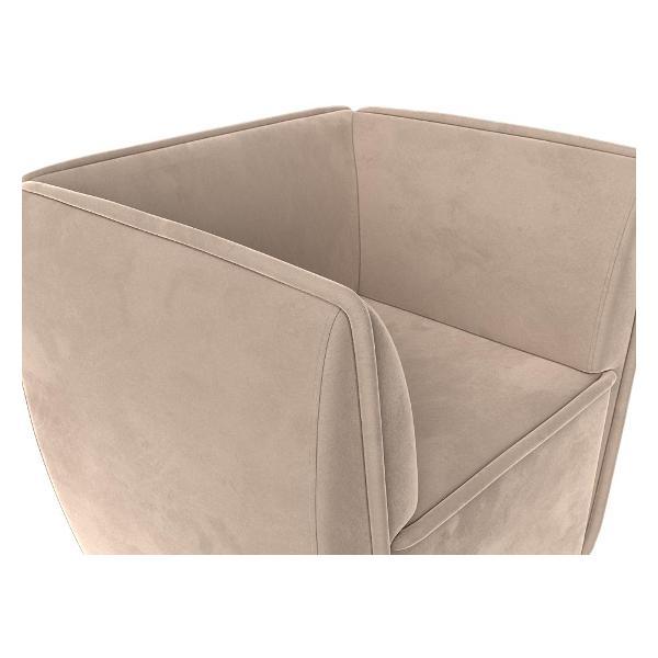 Уголок кухонный Лига Диванов Бергамо, велюр бежевый