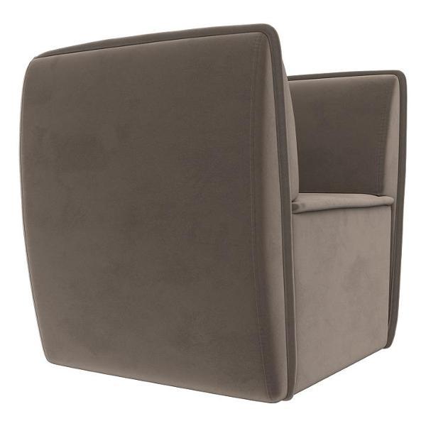 Уголок кухонный Лига Диванов Бергамо, велюр коричневый