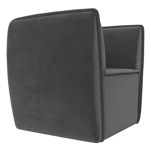 Уголок кухонный Лига Диванов Бергамо, велюр серый