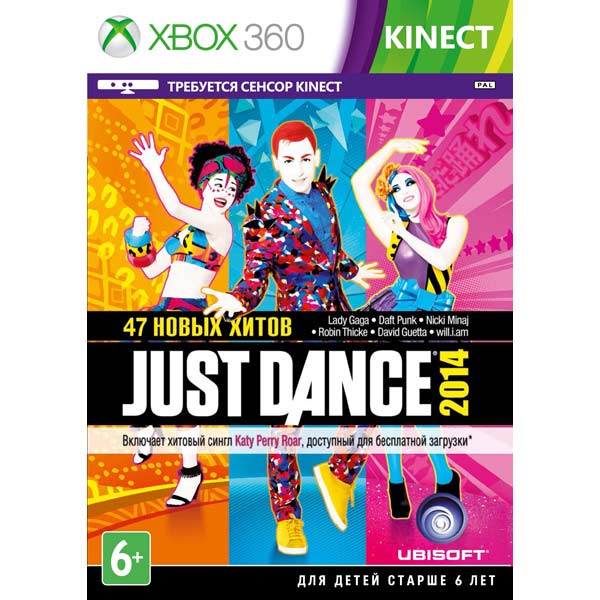 Видеоигра для Xbox 360 Ubisoft Kinect Just Dance 2014