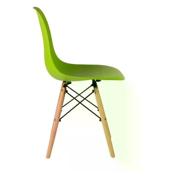 Стул обеденный СтулБержи для кухни Eames, зеленый (комплект 4 шт)