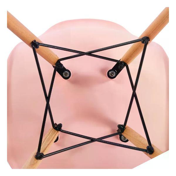 Стул обеденный СтулБержи для кухни Eames, фламинго (комплект 4 шт)