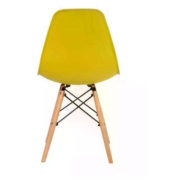 Стул обеденный СтулБержи для кухни Eames, горчичный (комп. 4 шт)