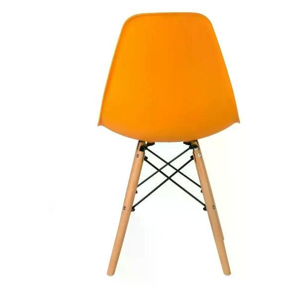 Стул обеденный СтулБержи для кухни Eames, оранжевый (комп. 4 шт)