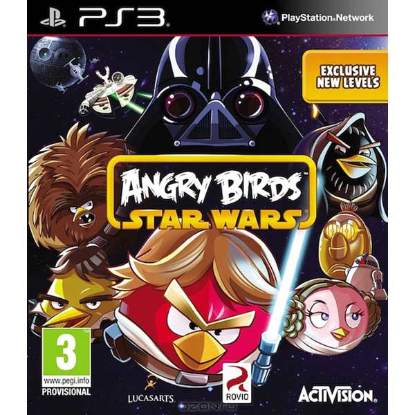 PS3 игра . Angry Birds Star Wars фото