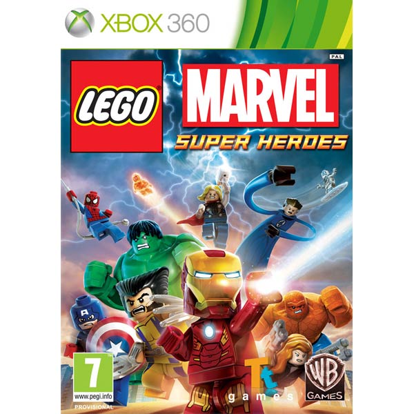 Видеоигра для Xbox 360 . LEGO Marvel Super Heroes
