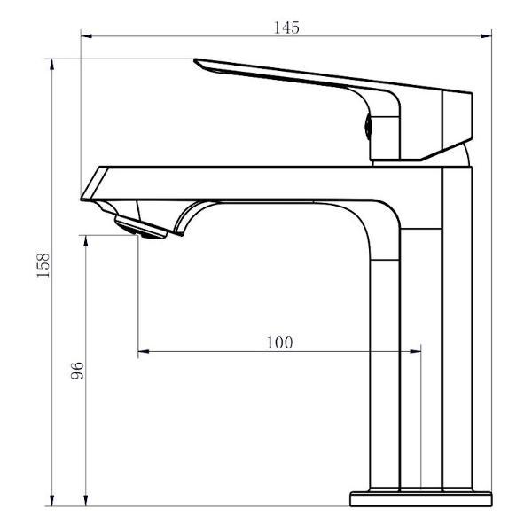 Смеситель VODA SF26MB