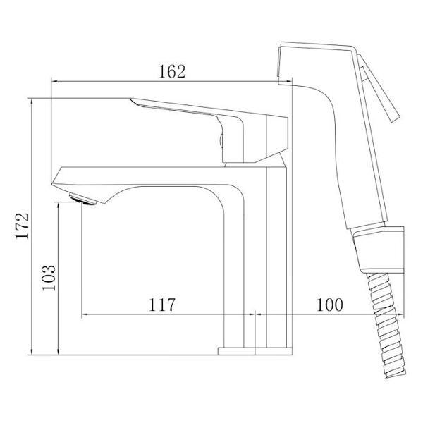 Смеситель VODA SF27HB