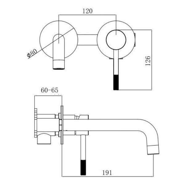 Смеситель VODA VSL28G