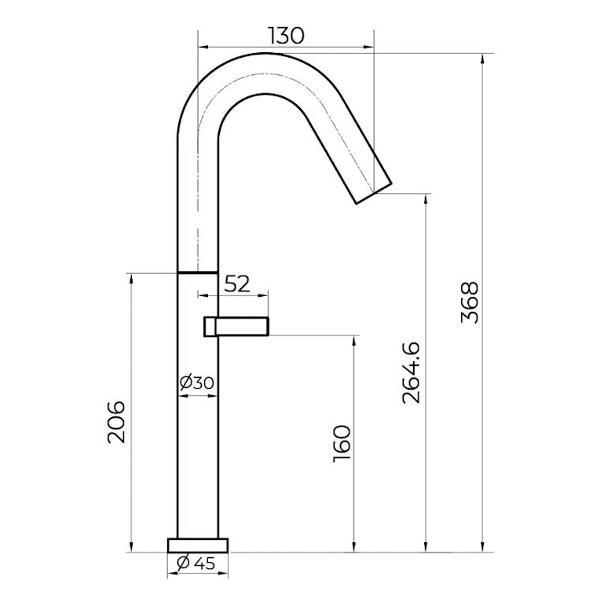 Смеситель KNOTLOR SS-31/RB
