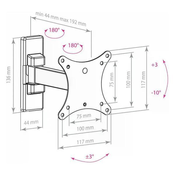 Кронштейн для телевизора Arm Media MARS-1
