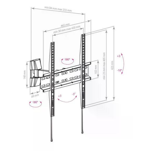 Кронштейн для телевизора Arm Media LCD-413